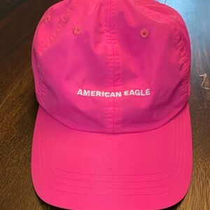 American Eagle Outfitters Hot Pink Logo Hat